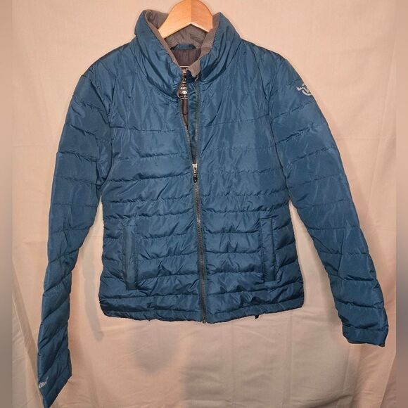 Moosejaw winter puffer jacket coat women's size medium down filled - Picture 1 of 15